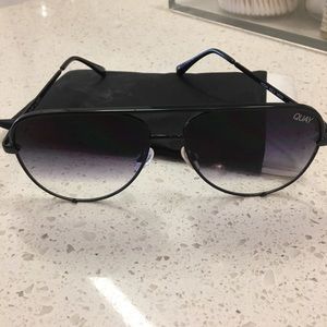 Quay Black Sunglasses